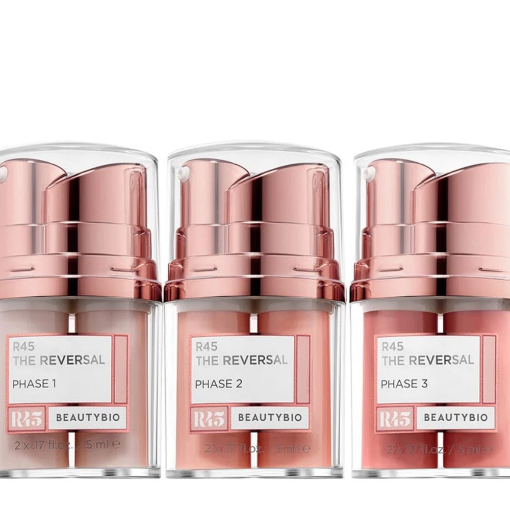 BeautyBio R45 Retinol Booster Set - Rose Gold - Picture 2 of 6